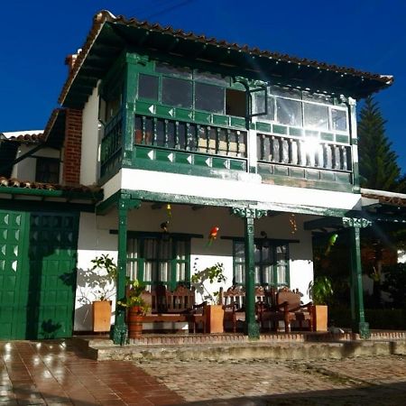 Hotel Casa San Rafael Villa de Leyva Bagian luar foto