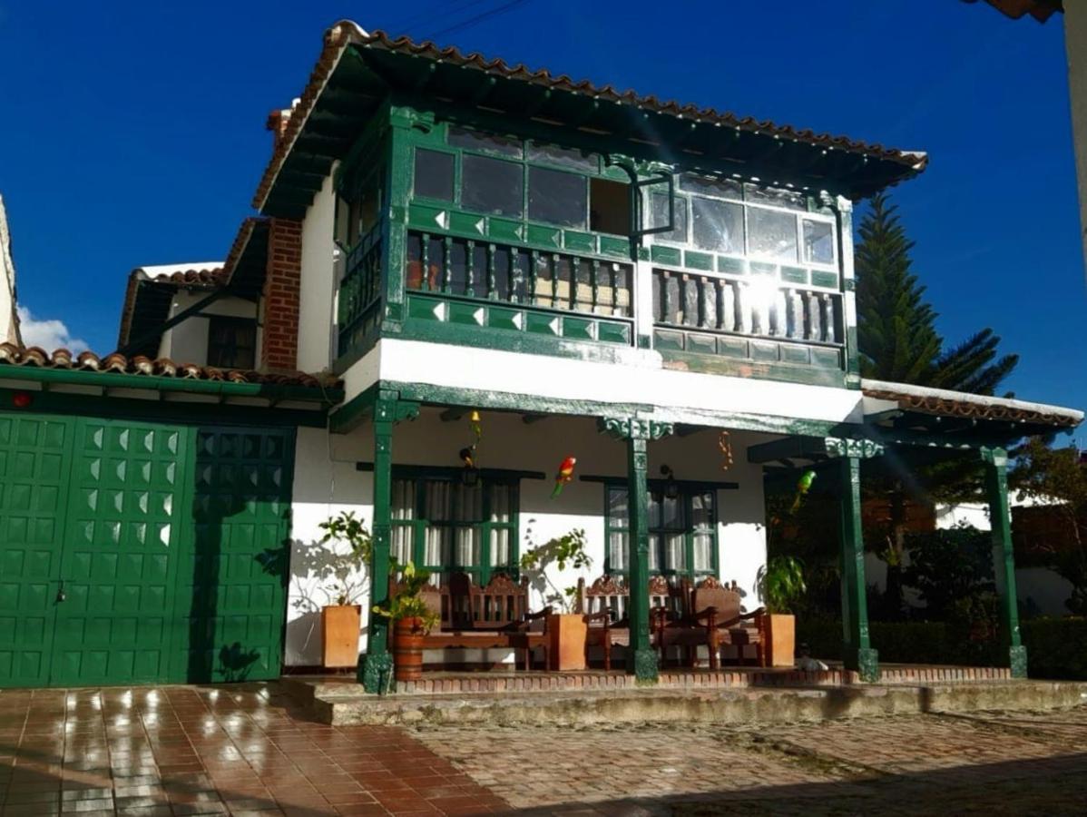 Hotel Casa San Rafael Villa de Leyva Bagian luar foto