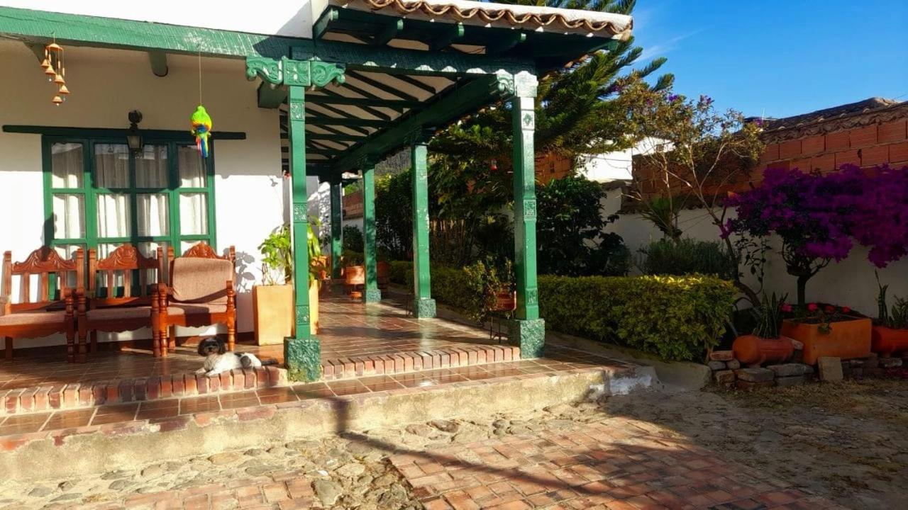 Hotel Casa San Rafael Villa de Leyva Bagian luar foto