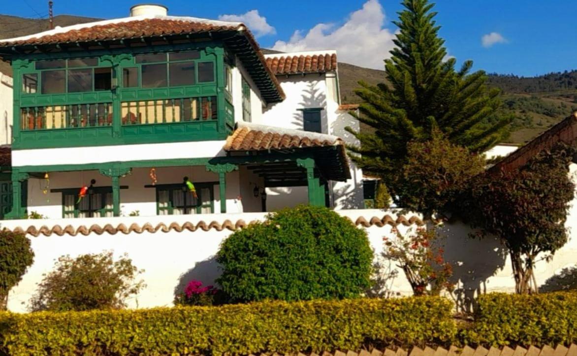 Hotel Casa San Rafael Villa de Leyva Bagian luar foto